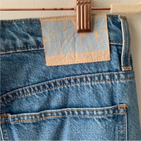 MOTHER The Fun Dip Utility Puddle Jeans Wide leg Sz 24 - Picture 12 of 14